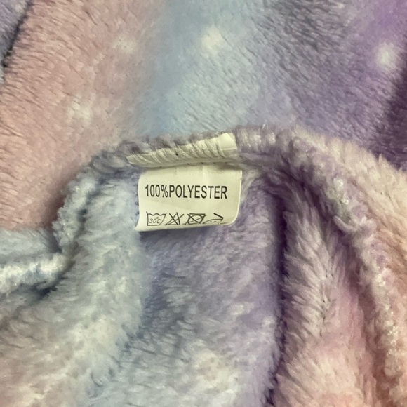 Kids Tie-Dye Hooded Pajama Robe - Picture 4 of 4